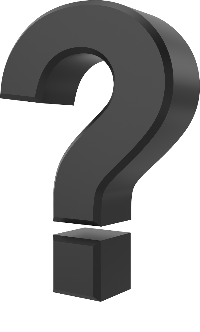 3D question mark icon representing frequently asked questions about email marketing